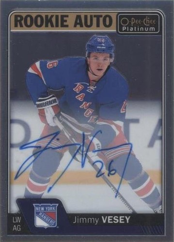 2016-17 O-Pee-Chee Platinum - Jimmy Vesey #R-JV