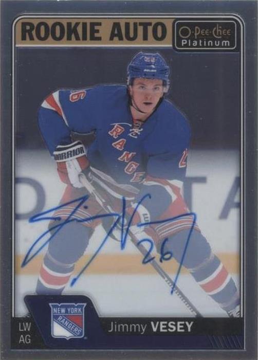 2016-17 O-Pee-Chee Platinum - Jimmy Vesey #R-JV