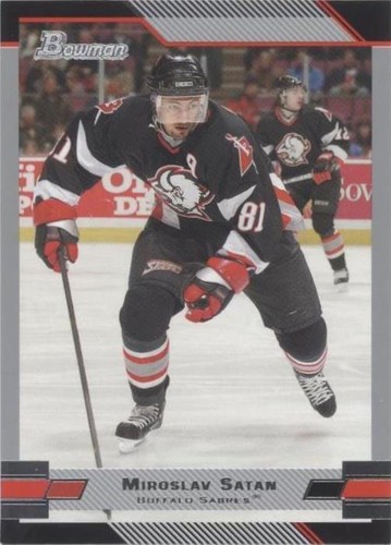 2003-04 Bowman Draft Picks - Miroslav Satan #71
