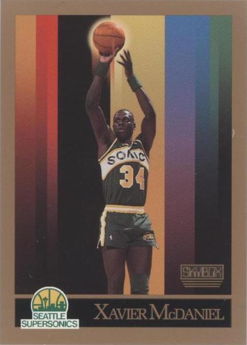Skybox 1990-91 - Xavier McDaniel #269