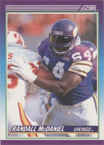 1990 Score Randall McDaniel #164