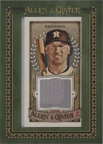2024 Topps Allen & Ginter - Alex Bregman #MFR-AB