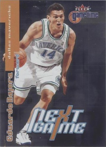 2000-01 Fleer Game Time - Eduardo Najera #115