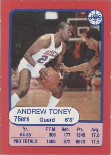 1985-86 JMS - Andrew Toney #7