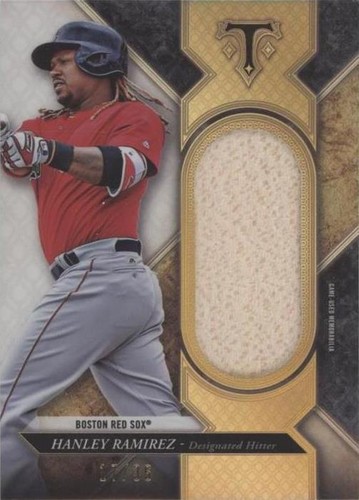2017 Topps Triple Threads - Hanley Ramirez #SJR-HR