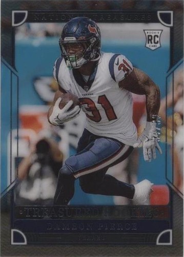 2022 Panini National Treasures Dameon Pierce #TRO-DPI