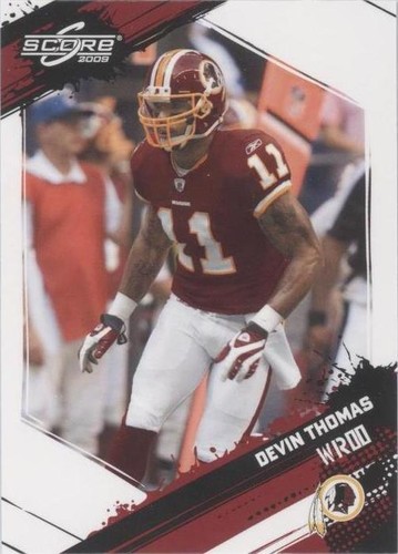 2009 Score Devin Thomas #295