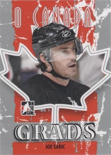 2007-08 In the Game O Canada - Joe Sakic #72