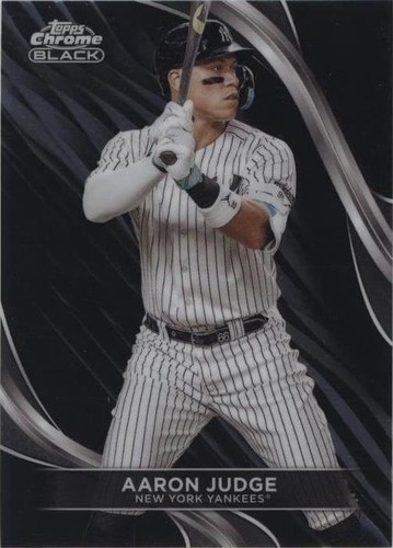 Aaron Judge /75 Topps Chrome Black | eBay