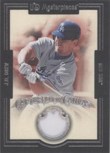 2007 UD Masterpieces - J.D. Drew #CC-DR