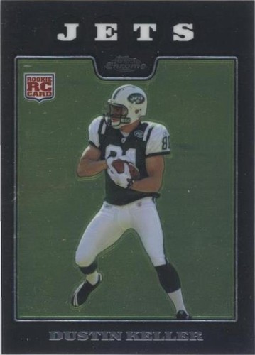 2008 Topps Chrome Dustin Keller #TC219