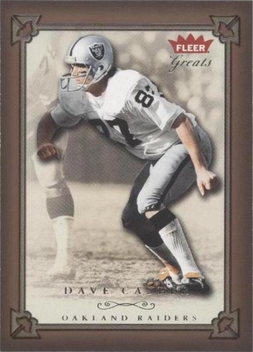 2004 Fleer Greats Dave Casper #66