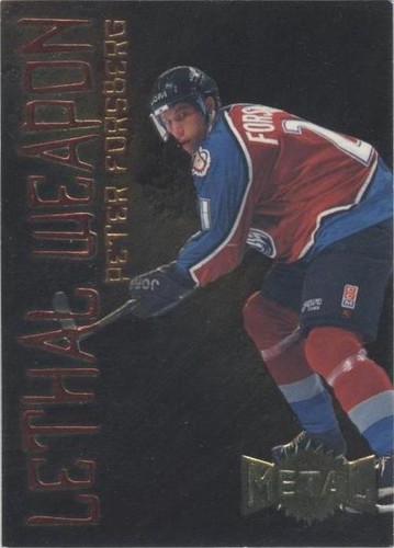 1996-97 Fleer Metal Universe - Peter Forsberg #4