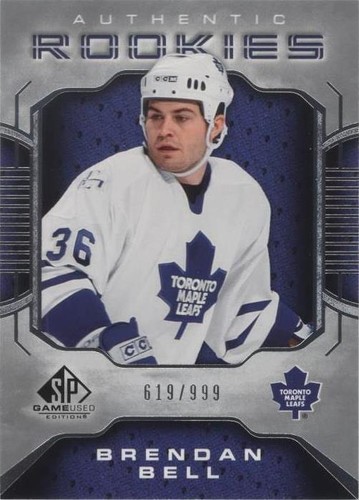 2006-07 SP Game Used Edition - Brendan Bell #155
