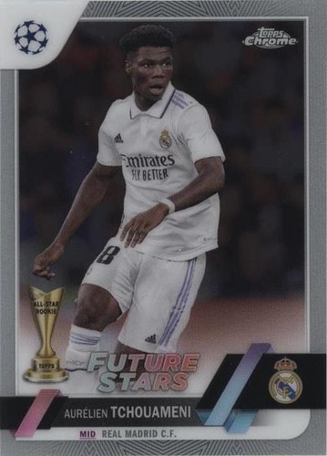 2022-23 Topps Chrome UEFA Club Competitions Aurelien Tchouameni #124