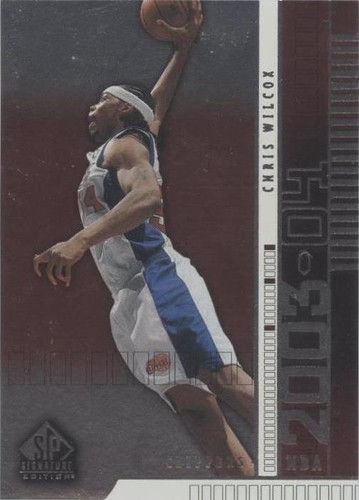 2003-04 SP Signature Edition - Chris Wilcox #34