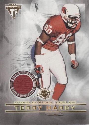 2001 Pacific Private Stock Titanium David Sloan Terry Hardy #34