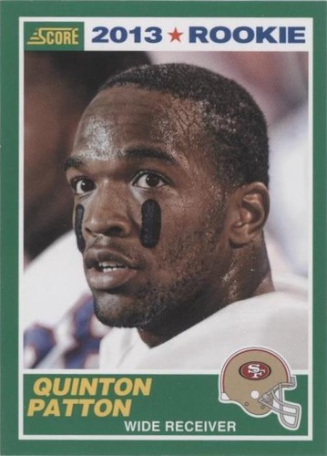 2013 Score Quinton Patton #413