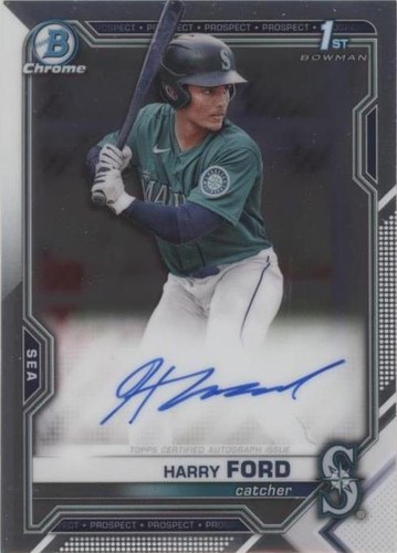 2021 Bowman Draft - Harry Ford #CDA-HF