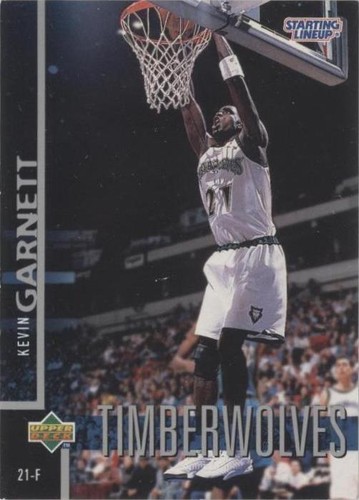 1997 Upper Deck Starting Lineup - Kevin Garnett #SL8