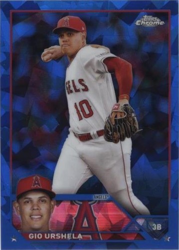 2023 Topps Chrome Update Series Sapphire Edition - Gio Urshela #USCS259