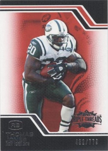 2008 Topps Triple Threads Thomas Jones #40