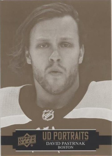 2021-22 Upper Deck Series 1 - David Pastrnak #P-18