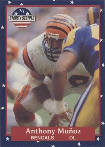 1991 Stars 'n Stripes Anthony Munoz #10