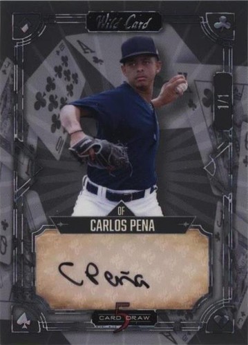2023 Wild Card 5 Card Draw - Carlos Pena #5CDCL-6