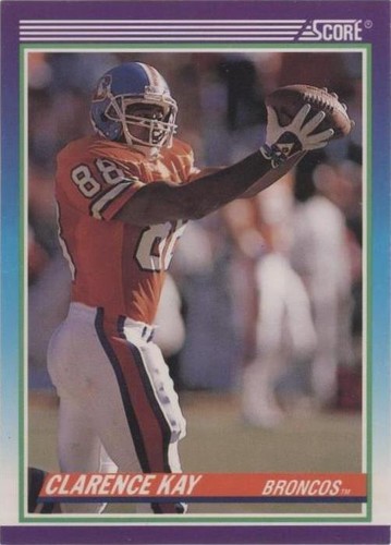 1990 Score Clarence Kay #544