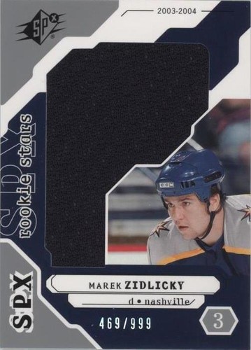 2003-04 SPx - Marek Zidlicky #202
