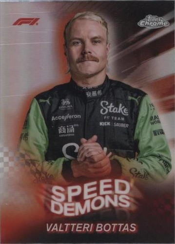 2024 Topps Chrome Formula 1 - Valtteri Bottas #SD-13