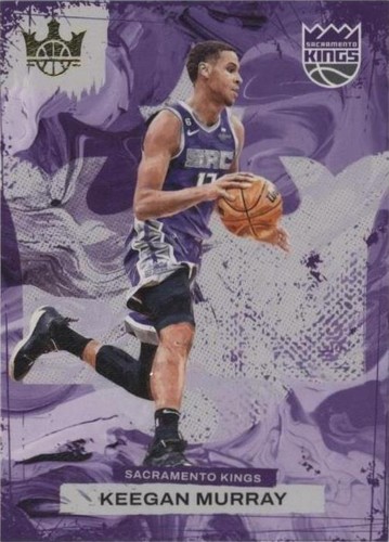 KEEGAN MURRAY 2024-25 PANINI PRIZM WHITE SPARKLE SP KINGS