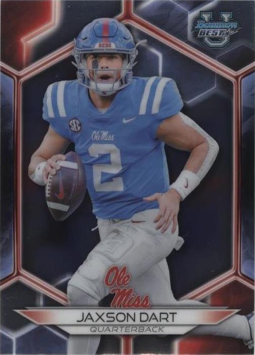 2023 Bowman's Best University Jaxson Dart #33