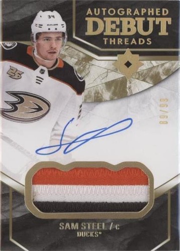 2018-19 Upper Deck Ultimate Collection - Sam Steel #DTA-SS