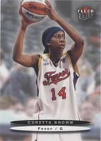 2003 Fleer Ultra WNBA - Coretta Brown #108