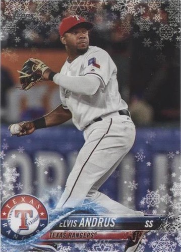 2018 Topps Holiday - Elvis Andrus #HMW133