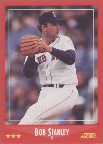 スポーツ選手 1988 BASEBALL CARD No.300 5) 1988 Score #300 Bob Stanley Boston Red Sox Card Lot | eBay