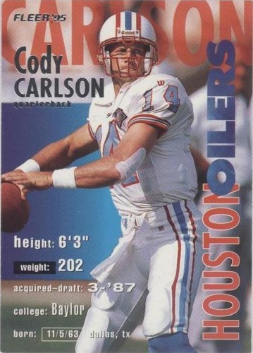 1995 Fleer Cody Carlson #144