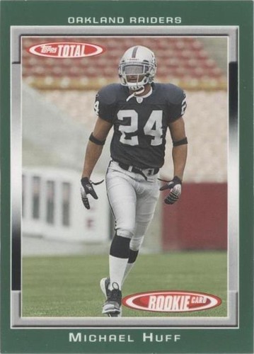 2006 Topps Total Michael Huff #542