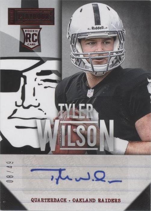 2013 Panini Playbook Tyler Wilson #195