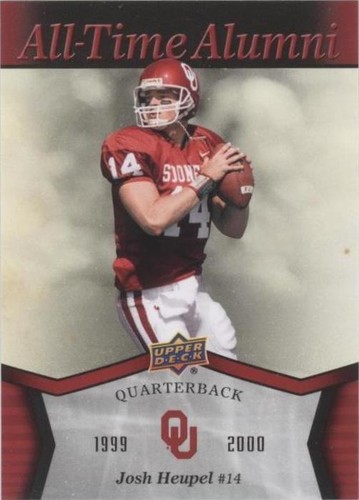 2011 Upper Deck University of Oklahoma Josh Heupel #ATA-HE