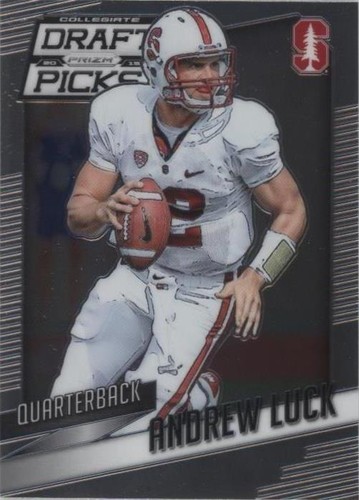 2015 Panini Prizm Collegiate Draft Picks Andrew Luck #10