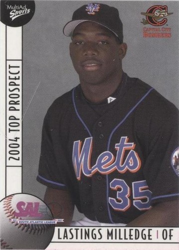 2004 MultiAd Sports South Atlantic League Top Prospects - Lastings Milledge #20