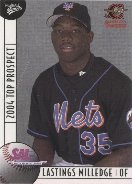 MultiAd Sports South Atlantic League Top Prospects 2004 - Lastings Milledge #20