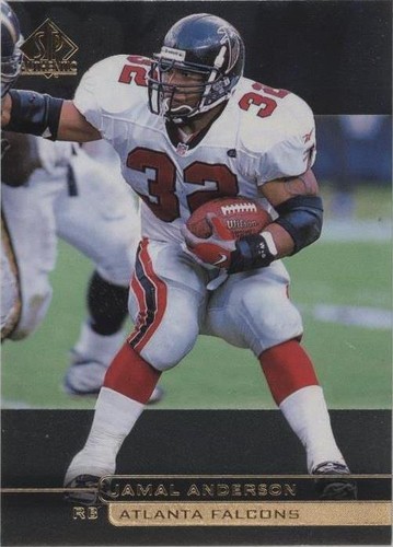 1998 SP Authentic Jamal Anderson #46