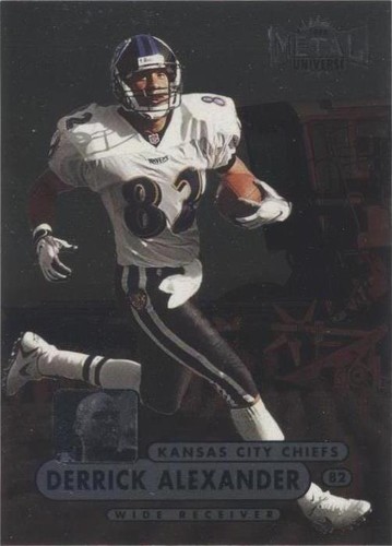 1998 Metal Universe Derrick Alexander #84