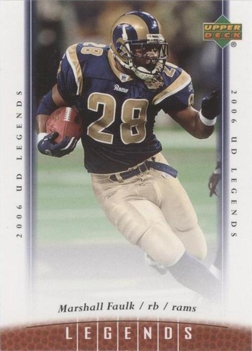 2006 UD Legends Marshall Faulk #1