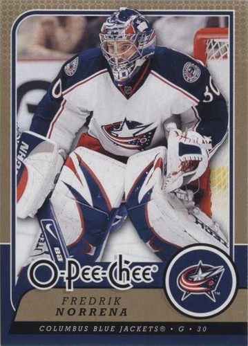 2008-09 O-Pee-Chee - Fredrik Norrena #37