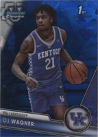 2023-24 Bowman University Chrome Sapphire Edition - Dj Wagner #43
